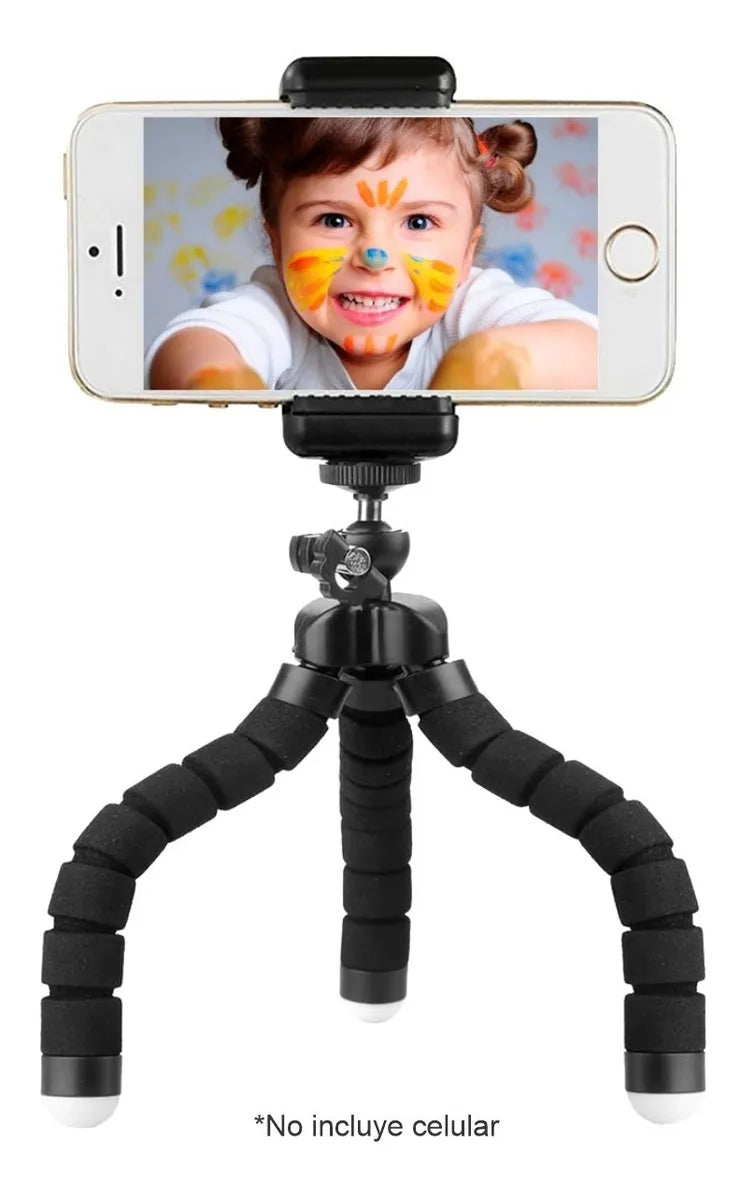 Tripode Flexible Camaras Celular Tipo Pulpo Gopro Cuo